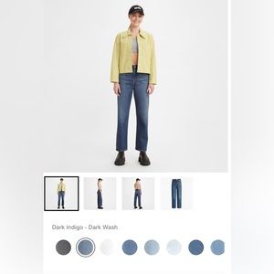 Levi's Ribcage Straight Ankle Jeans-- (31 x 27)